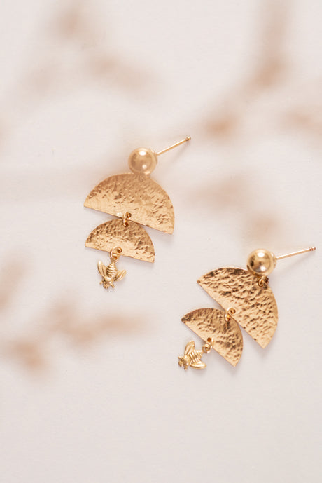 handmade gold filled earrings