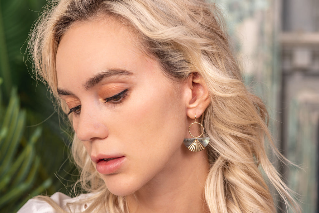 gold filled vietnam earrings